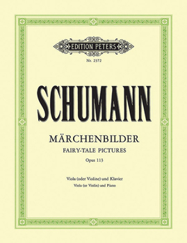 Paperback Märchenbilder (Fairy-Tale Pictures) Op. 113 for Viola (Violin) and Piano: Sheet Book