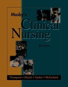 Hardcover Mosby's Clinical Nursing Book