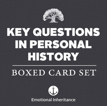 Cards Key Questions in Personal History: Boxed Card Set Book