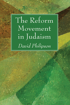 Paperback The Reform Movement in Judaism Book