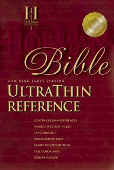 Bonded Leather Ultrathin Reference Bible-NKJV Book