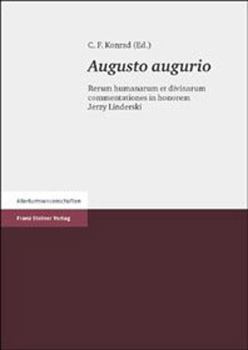 Paperback Augusto Augurio: Rerum Humanarum Et Divinarum Commentationes in Honorem Jerzy Linderski Book