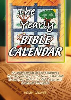 Paperback The Yearly Bible Calendar Book