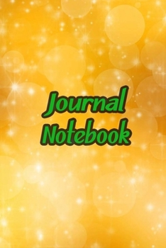 Paperback Journal Notebook: Star Daily Journaling - Lined Paper Wide Ruled Notes Spark Your Imagination and Positive Thinking - Yellow Background Book