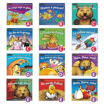 Misc. Spanish Rising Readers Animal Adventures Single Copy Boxed Set Book