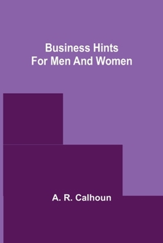 Paperback Business Hints for Men and Women Book