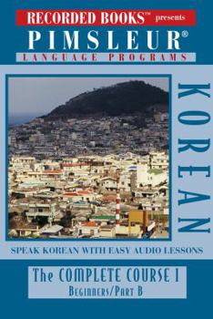 Audio CD Korean: The Complete Course I, Beginners, Part B Book