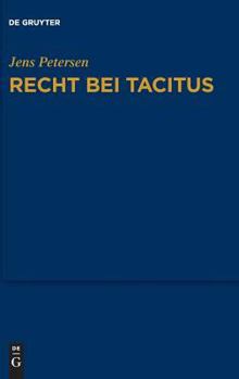 Hardcover Recht bei Tacitus [German] Book