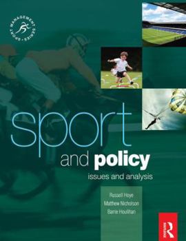 Paperback Sport and Policy Book