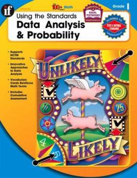 Paperback Using the Standards - Data Analysis & Probability, Grade 1 Book