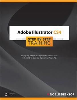 Spiral-bound Adobe Illustrator CS4 Step by Step Training Book