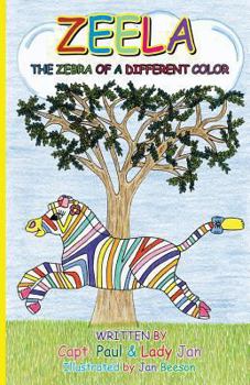 Paperback Zeela the Zebra of a Different Color Book