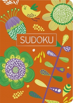 Paperback Floral Notebook Sudoku Book