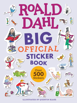 Paperback Roald Dahl: Big Official Sticker Book