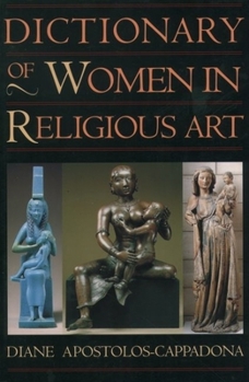 Paperback Dictionary of Women in Religious Art Book