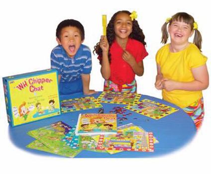 Toy Super Duper Publications | WH Chipper Chat® Magnetic Game with Magic Wand | Educational Learning Resource for Children Book