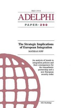 Paperback The Strategic Implications of European Integration Book