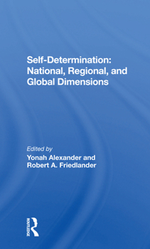 Paperback Self-Determination: National, Regional, and Global Dimensions Book