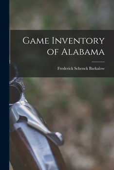 Paperback Game Inventory of Alabama Book