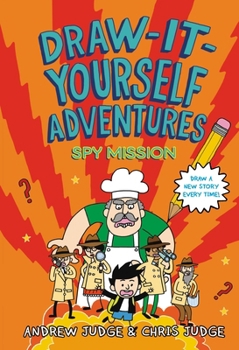 Hardcover Draw-It-Yourself Adventures: Spy Mission Book