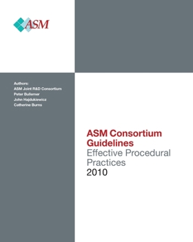 Paperback Effective Procedural Practices: ASM Consortium Guideline Book