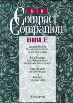 Hardcover Compact Companion Bible: New International Version/Burgundy Bonded Leather Book