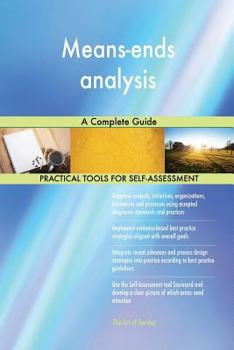 Paperback Means-ends analysis: A Complete Guide Book