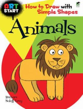 Paperback Art Start Animals: How to Draw with Simple Shapes Book