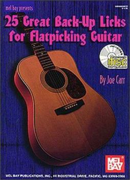 Paperback 25 Great Back-Up Licks for Flatpicking Guitar Book