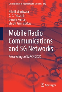 Paperback Mobile Radio Communications and 5g Networks: Proceedings of Mrcn 2020 Book
