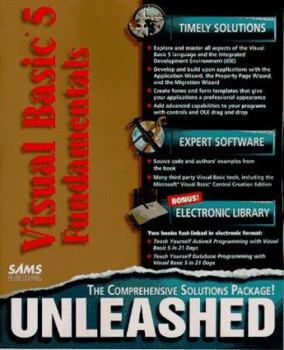 Paperback Visual Basic 5 Fundamentals Unleashed [With Source Code & Examples from Book] Book