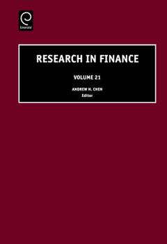 Hardcover Research in Finance Book