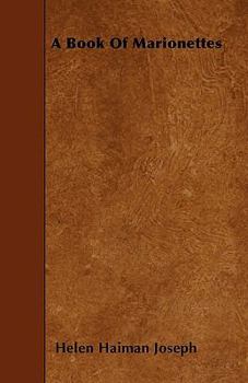 Paperback A Book of Marionettes Book