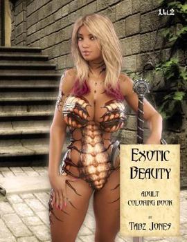 Paperback Exotic Beauty Adult Coloring Book