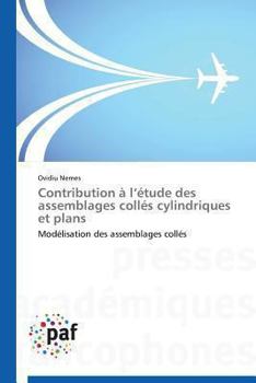 Paperback Contribution À L Étude Des Assemblages Collés Cylindriques Et Plans [French] Book