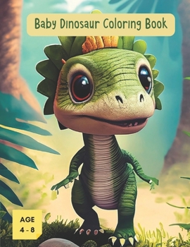 Paperback Baby Dinosaur Coloring Book