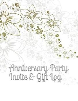 Paperback Anniversary Party Invite & Gift Log Book