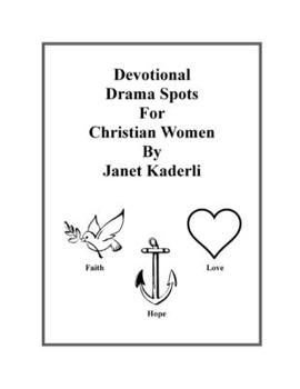 Paperback Devotional Drama Spots for Christian Women Book