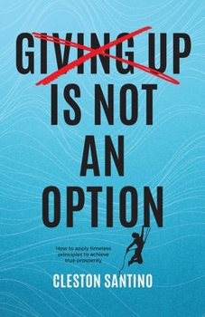 Paperback Giving Up is not an option Book
