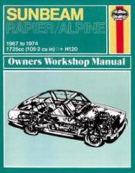Paperback Sunbeam Alpine & Rapier Owners Workshop Manual: 67-74 Book