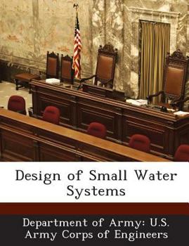 Paperback Design of Small Water Systems Book