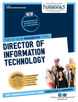 Paperback Director of Information Technology (C-4312): Passbooks Study Guidevolume 4312 Book