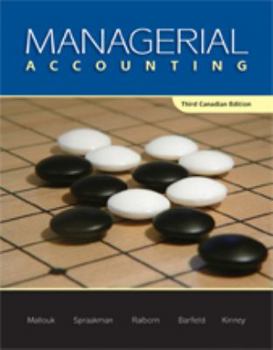 Hardcover CDN ED Managerial Accounting Book