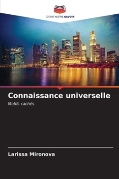 Paperback Connaissance universelle [French] Book
