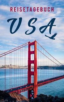 Paperback Reisetagebuch USA / Amerika zum Selberschreiben [German] Book