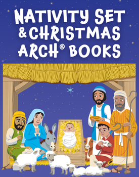 Paperback Nativity Set with Christmas Arch Books Book