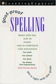 Paperback Goof-Proof Spelling Book