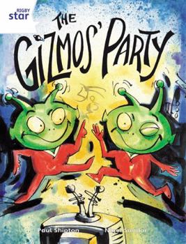 Paperback Rigby Star Guided 2 White Level: The Gizmo's Party Pupil Book (Single) Book