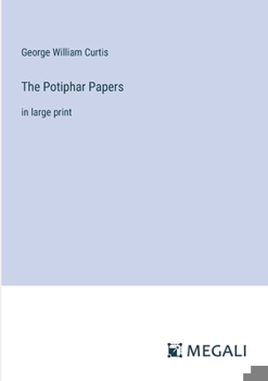 Paperback The Potiphar Papers: in large print Book