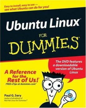 Paperback Ubuntu Linux for Dummies [With CD-ROM] Book